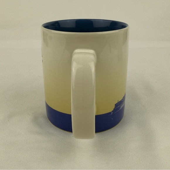 Starbucks Köln Germany City Mug 16 oz Blue & Cream Cologne Souvenir 2016 - Picture 4 of 8